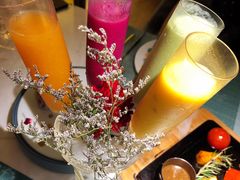 彩虹奶昔四部曲-蜜桃花开·中西融合菜E&W(南长街店)