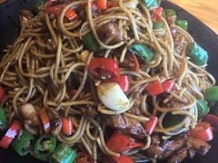爆辣小公鸡炒面-望京一号·重庆江湖菜(工体店)