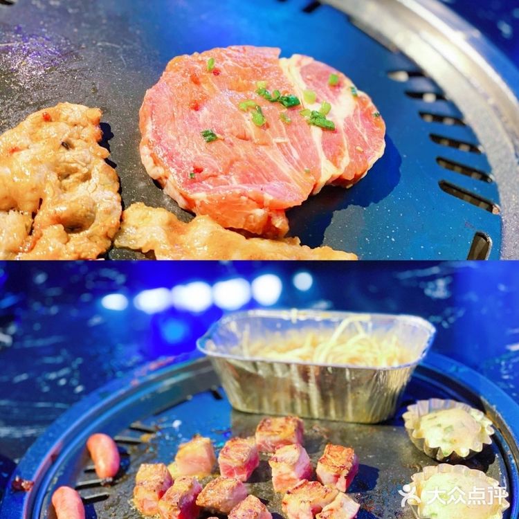 有点儿韩国🇰🇷烤肉🥩的味道[调皮]