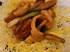 三葱爆龙虾-东海朗廷酒店-唐阁T’ANG COURT 中餐厅