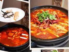 品海满江红毛血旺-品海楼·大连海胆锅贴馆(东港店)