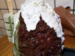 抹茶生乳かき氷-WONDER ICE 萬得冰田(建設路总店)