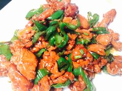 青椒牛柳-金善卷土菜馆