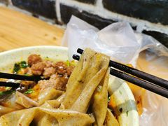 绿豆面皮-苏记丸子汤