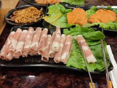 石烤鸡脯肉-神火源炭火烤肉火锅店(西塘店)