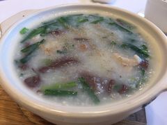 韭菜猪红粉肠粥-金汇酒楼(中山东区店)