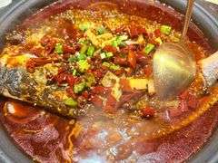-探鱼·鲜青椒爽麻烤鱼(北京路天河城店)