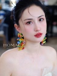 点击看大图 -荷玛高端新娘跟妆团队·彩妆培训