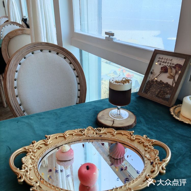 可以看到大海的下午茶咖啡厅🔥大连拍照打卡