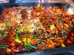 凌波鱼-探鱼·鲜青椒爽麻烤鱼(天一广场店)