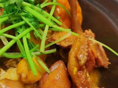 大闸蟹焖鸽子-聚福宝合苑食府(南头镇店)