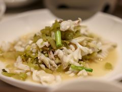 雪菜炒鲜墨鱼-钱塘花园·宁波菜
