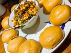 碎鸡粒窝窝头-竹屋川菜(时代广场店)