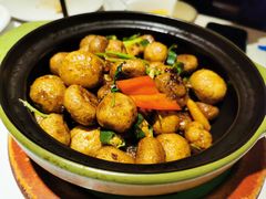 金钩虾干蘑菇-尚一汤 广东炖汤(金桥国际店)