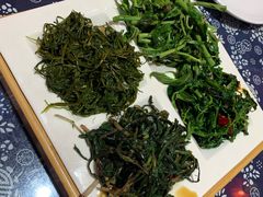 炝拌野菜-王村姑老土炕莜面村(桥东店)