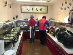 自助取餐区-谦和素食自助餐(云峰花园店)