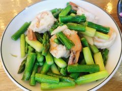 虾仁炒芦笋-峇峇娘马来西亚餐厅(望京SOHO店)