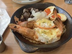 灵魂牛香拌饭配芝士大虾-Bco豆库(雨花客厅店)
