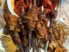 -龚海宝· 烧烤· 羊肉原切挂糊更好吃(庄市店)
