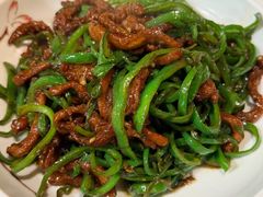 青椒炒牛肉丝-董厨煨汤馆(车站路店)