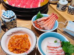 甜虾刺身-蟹将军·松叶蟹和牛日料放题自助(K11店)