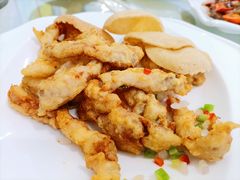 椒盐排条配虾片-老人和饭店(淮海中路店)