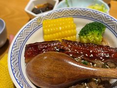 牛肉鳗蒲烧双拼饭-渔寿司·日本料理(艾尚天地店)