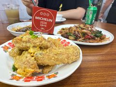 咸蛋黄鸡翅-谢记上海大排档(长寿路店)