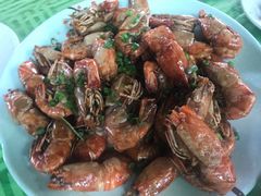 美极罗氏虾虾头-盛港湾海鲜食府(黄沙店)