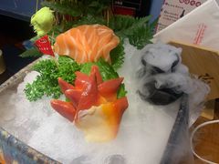 三文鱼刺身-鳗鱼家·深夜食堂(军博店)