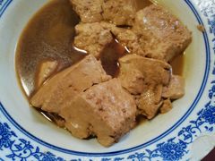 炖卤水豆腐-峪鸡餐厅