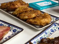 鸡蛋炸馒头片-大槐树烤肉馆