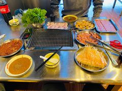 自助取餐区-英雄故事地摊烤肉(马驹桥店)