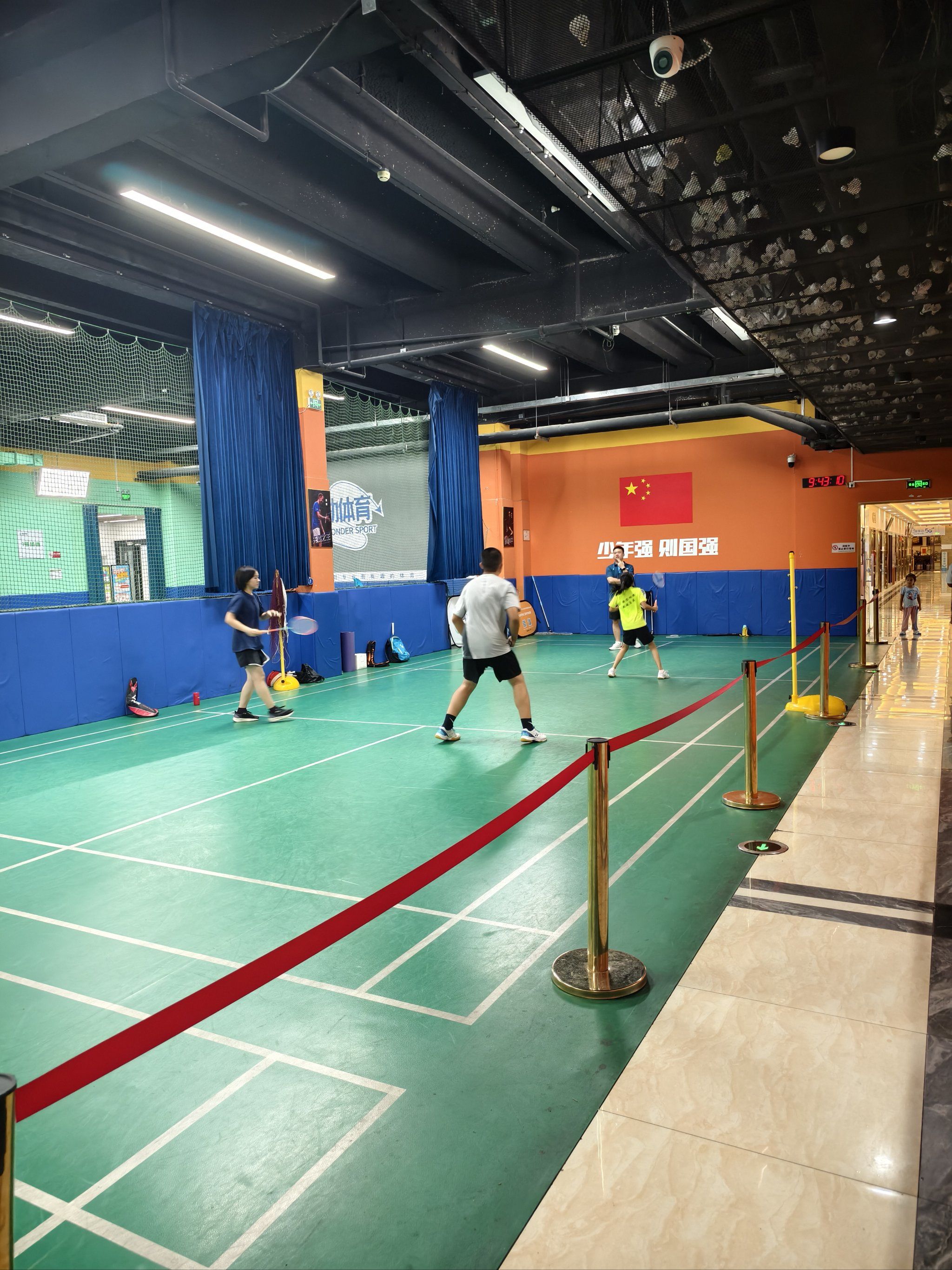 小小羽毛球初体验