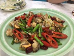 葱爆威海扇贝-郭姐·威海渔村(黄兴路店)