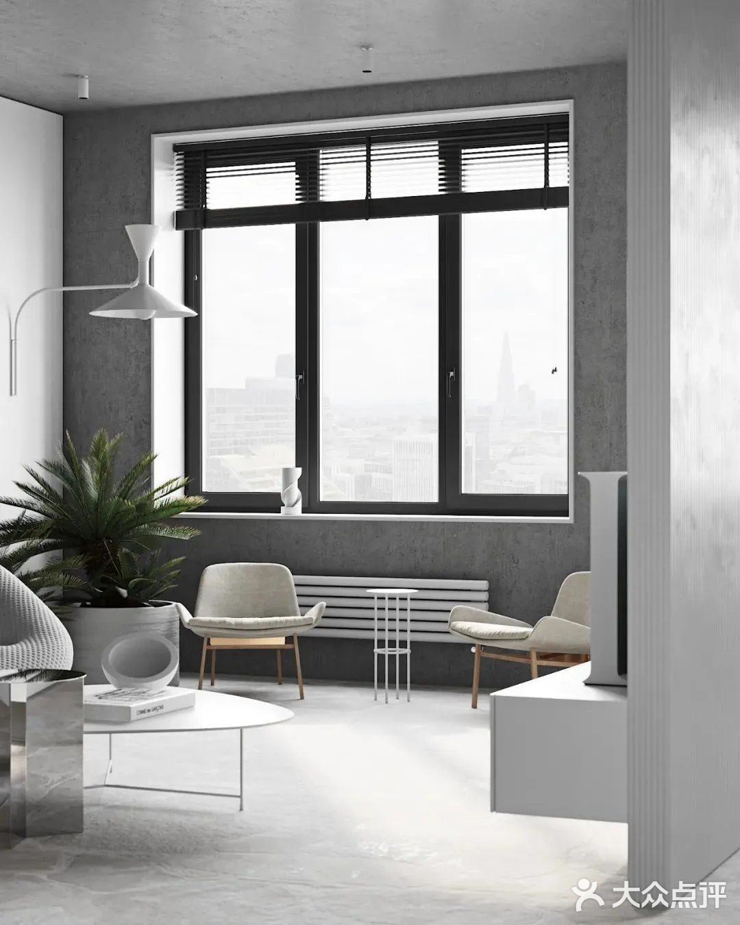 水泥灰+原木,打造自然现代风