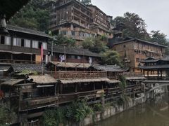 -西江千户苗寨-百年吊脚楼