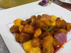 菠萝生炒骨-大水车公馆·顺德菜·妈姐菜(均安店)