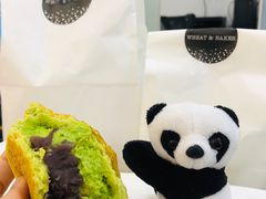 自家红豆抹茶面包-WHEAT&BAKER-麥(凯德来福士店)