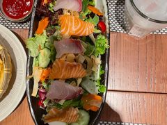 特色刺身沙拉-玄白·炭烤活鳗(上海首店)