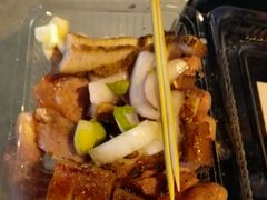 -原住民美食石板烤肉山猪肉