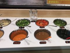自助调料区-潮发潮汕牛肉店(龙洞店)