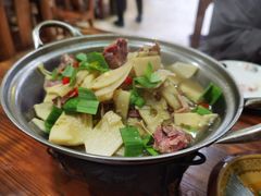 笋干炒板鸭肉-朗妈私房菜(婺女州店)