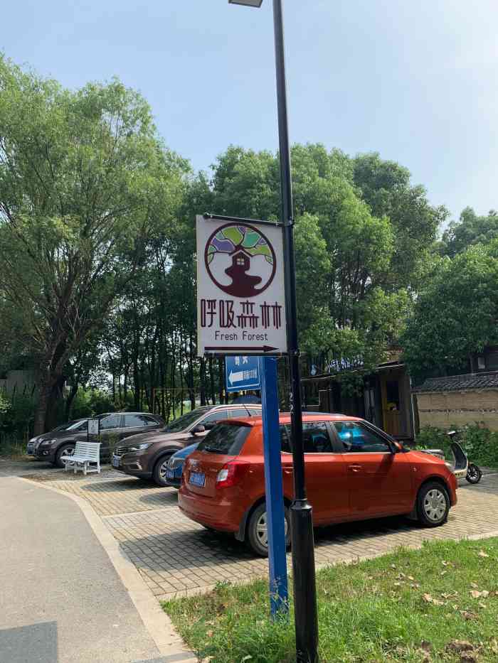 呼吸森林-"周末天气不错,开车来太湖边玩玩,看到有这.