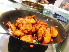 干锅土豆片-西夏回族烧麦馆(牡丹街店)