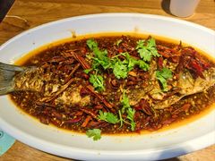 蒜爆鱼-东来土菜馆(民祥园路店)