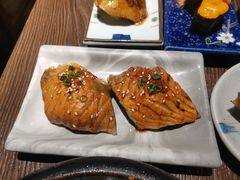 火焰三文鱼皮寿司-大雄寿司(中华广场店)