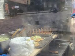 -小红车炸蛋葱油饼