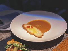 香浓奶油南瓜汤-喜洲吧·江畔老船厂·庭院餐厅(喜临院店)