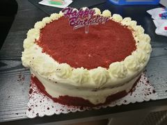 红丝绒乳酪盒子蛋糕-7cake榴莲千层蛋糕(塘苗路店)